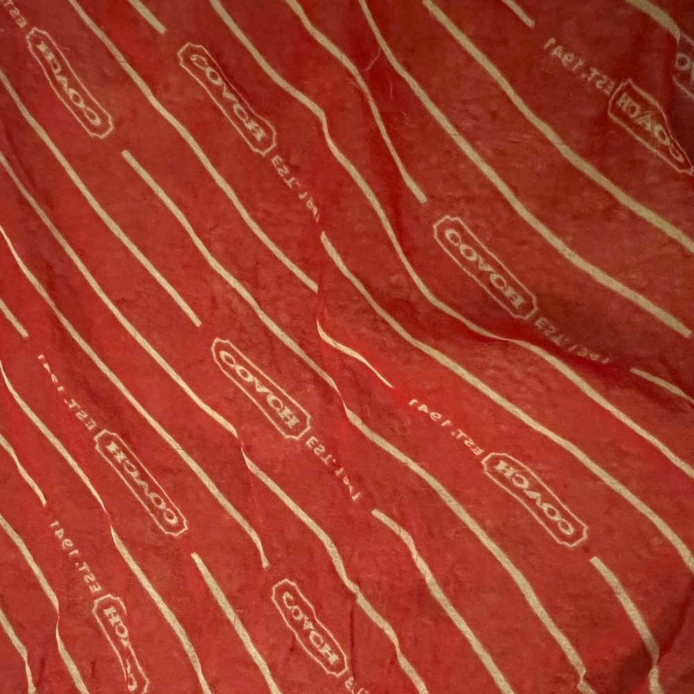 Coach scarf - Picture 3 of 4